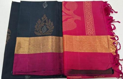 SOFT SILK SAREE WITH BLOUSE